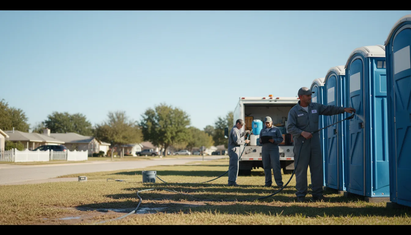 Long-Term Portable Toilet Rental in Calvin, OK near me